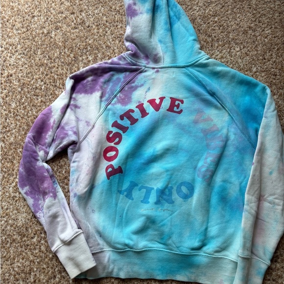 Spiritual Gangster tie dye hoodie size small - Picture 3 of 4